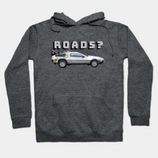 8 Bit Delorean Hoodie